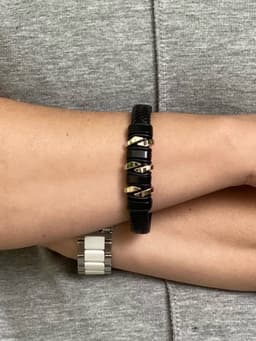 Bracelet — Leather & Metal