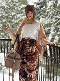 Palazzo Pants — Safari with Sash