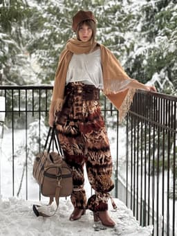 Palazzo Pants — Safari with Sash
