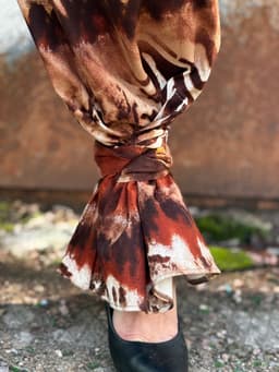Palazzo Pants — Safari with Sash