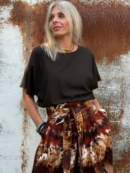 Palazzo Pants — Safari with Sash