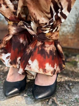 Palazzo Pants — Safari with Sash