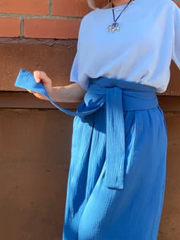 Sash — Muslin, Infinity