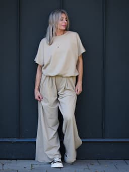 Vest & Top Set — Sand