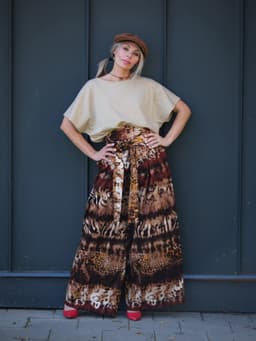Vest & Top Set — Sand