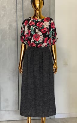Skirt — Wool Knit