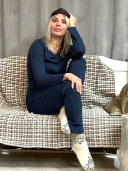 Loungewear Set — Ink Melange