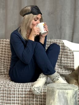 Loungewear Set — Ink Melange