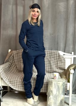 Loungewear Set — Ink Melange