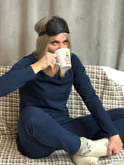 Loungewear Set — Ink Melange