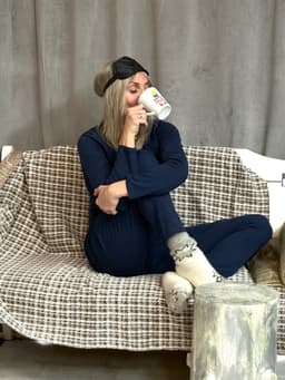 Loungewear Set — Ink Melange