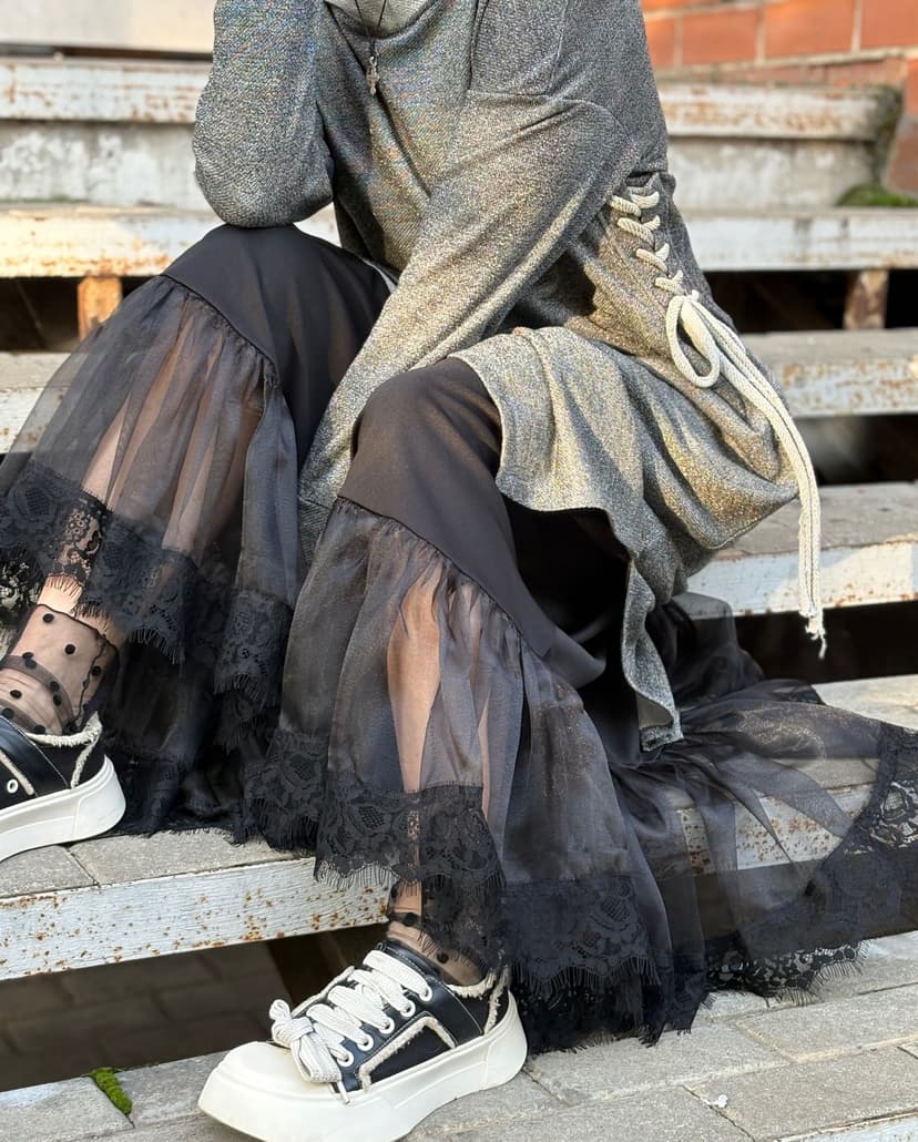 Underskirt with Lace