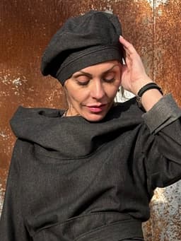 Beret — Denim