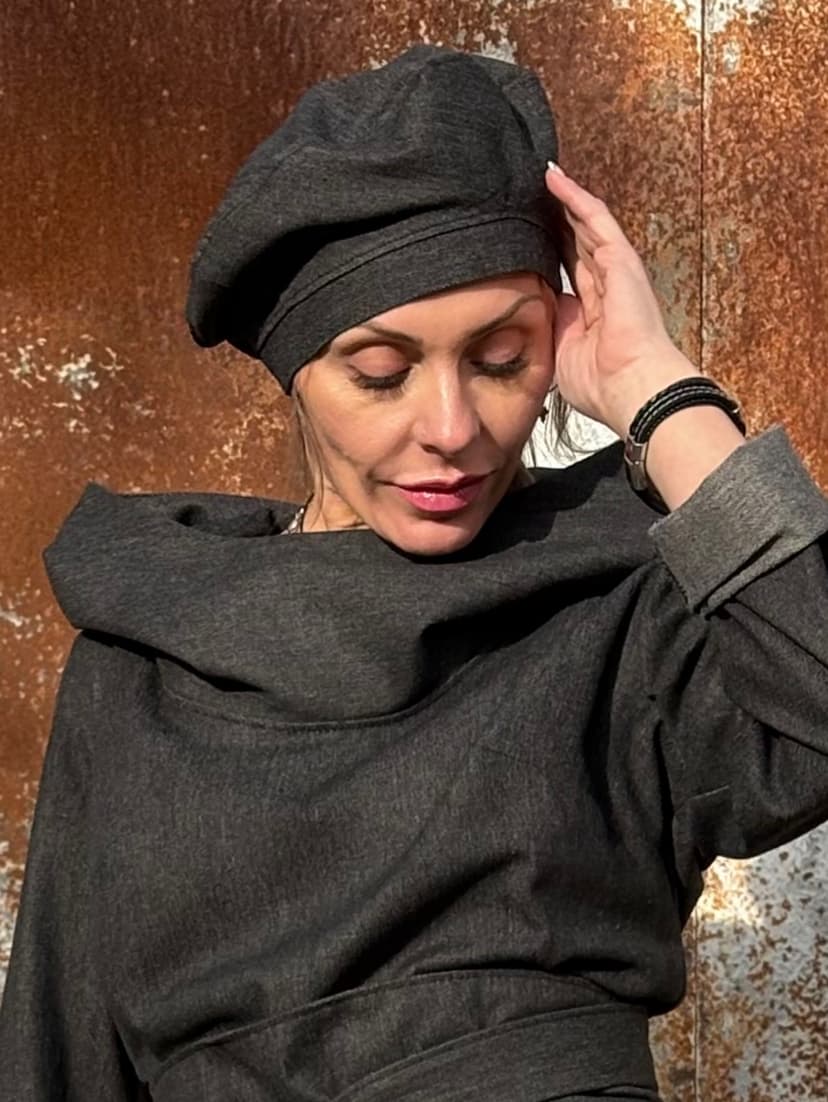 Beret — Denim