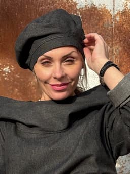 Beret — Denim