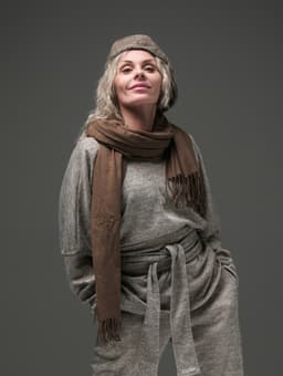 Shawl — Coffee