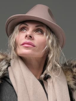 Hat — Felt, Cappuccino