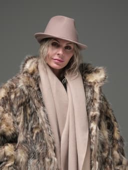 Hat — Felt, Cappuccino