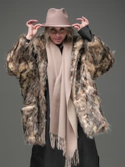Hat — Felt, Cappuccino