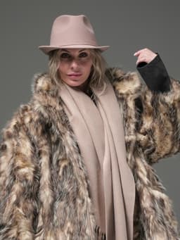 Hat — Felt, Cappuccino