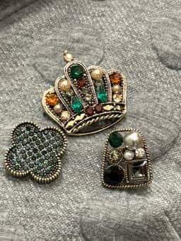 Brooch Set — 3 pcs