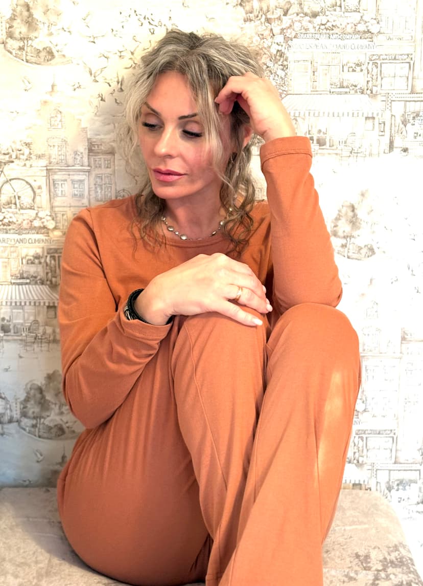 Loungewear Set — Persimmon