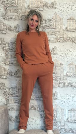 Loungewear Set — Persimmon