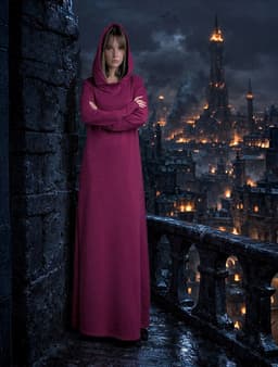 Assassin Dress — Violet