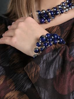 Bracelet — Blue, Magnetic Clasp