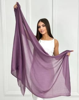 Shawl — Eggplant