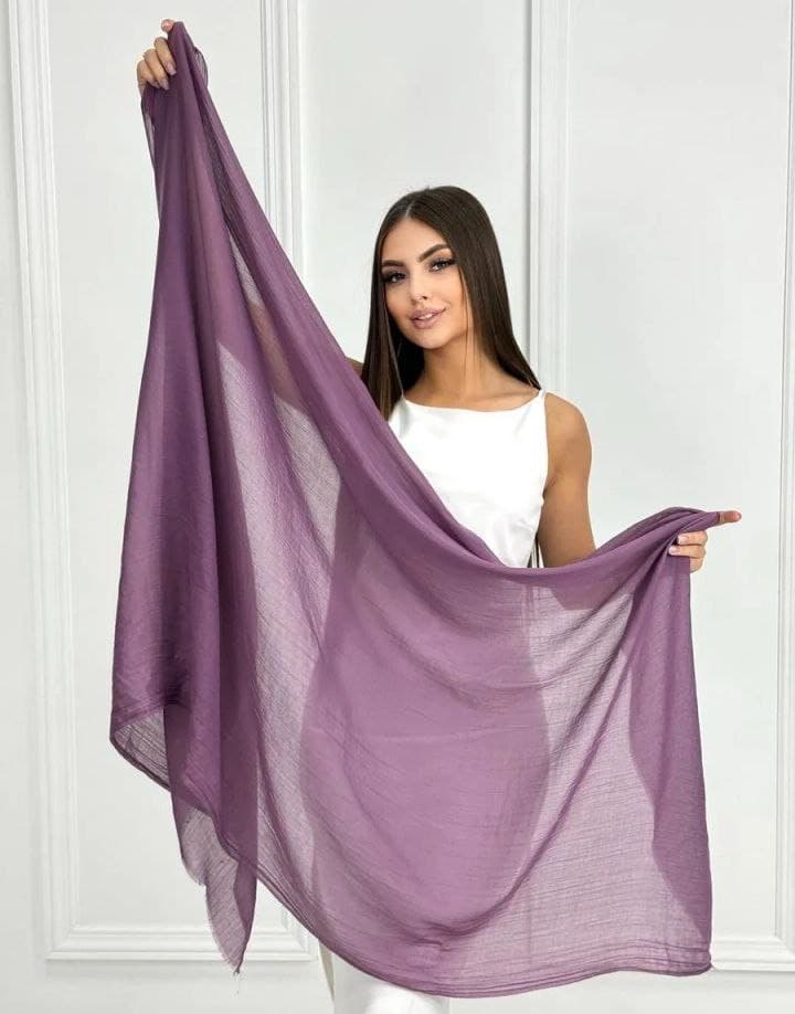 Shawl — Eggplant