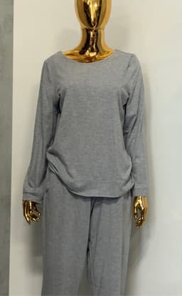 Loungewear Set — Grey Melange