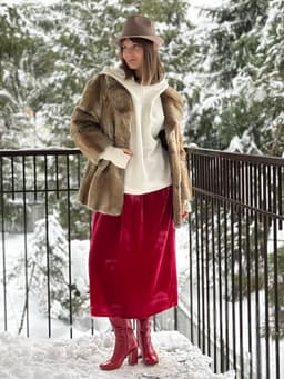 Skirt — Velvet & Silk