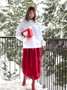 Skirt — Velvet & Silk