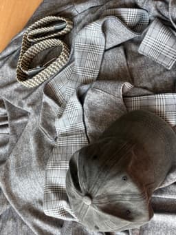Reversible Sash — Grey Melange