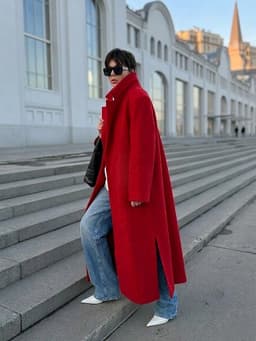 Oversized Belted Coat