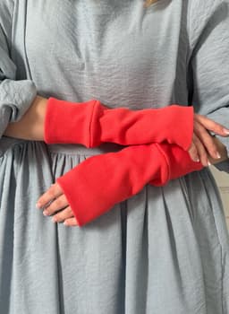 Arm Warmers — Coral