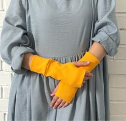 Arm Warmers — Sun Yellow