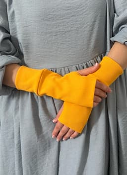 Arm Warmers — Sun Yellow