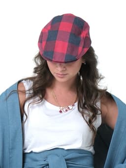 Flat Cap — Red
