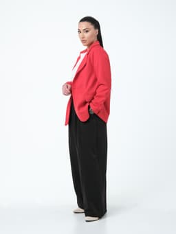 Lined Jacket — Red