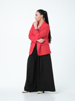 Lined Jacket — Red