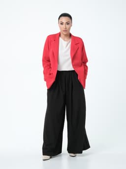 Lined Jacket — Red
