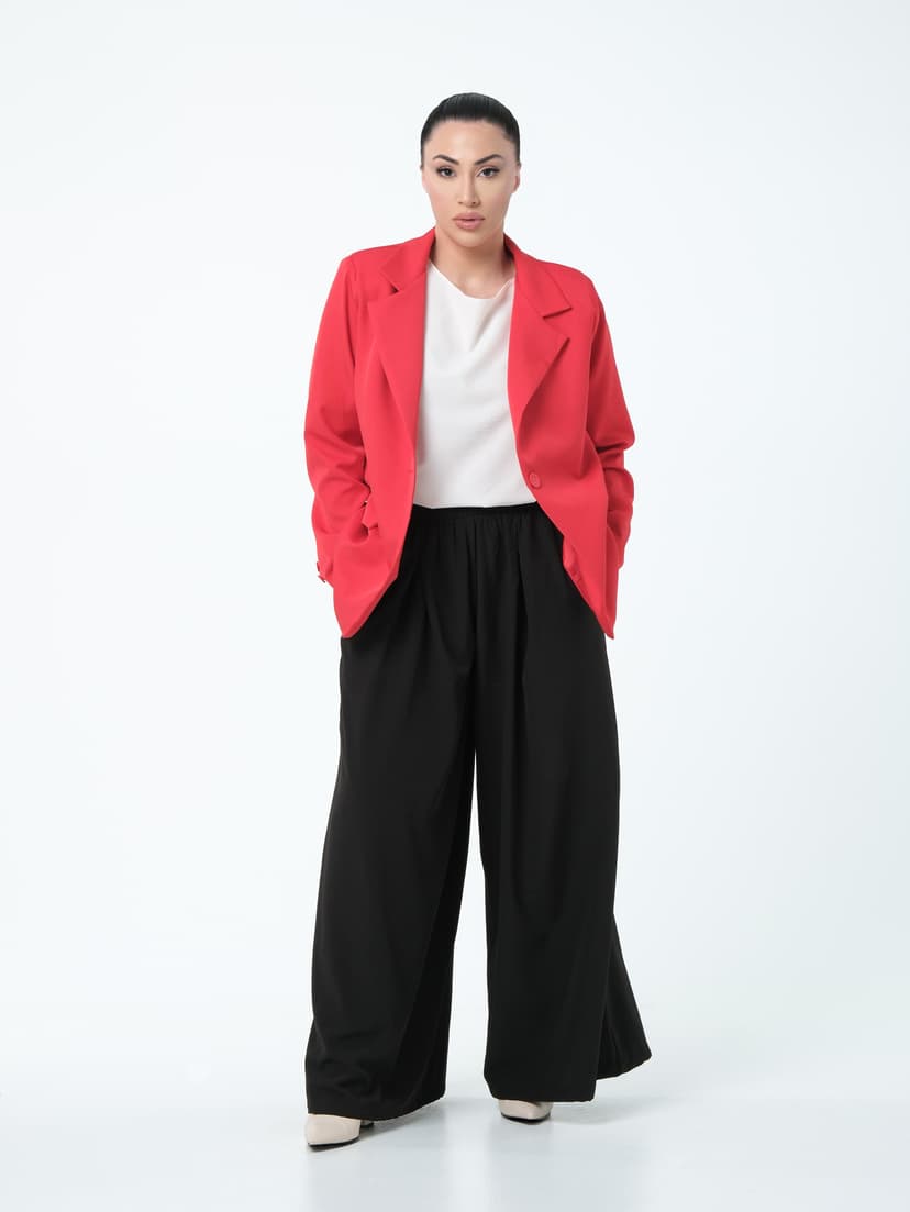 Lined Jacket — Red