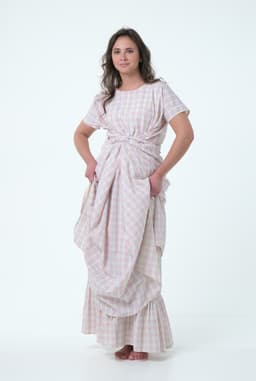 Parachute Dress with Underskirt