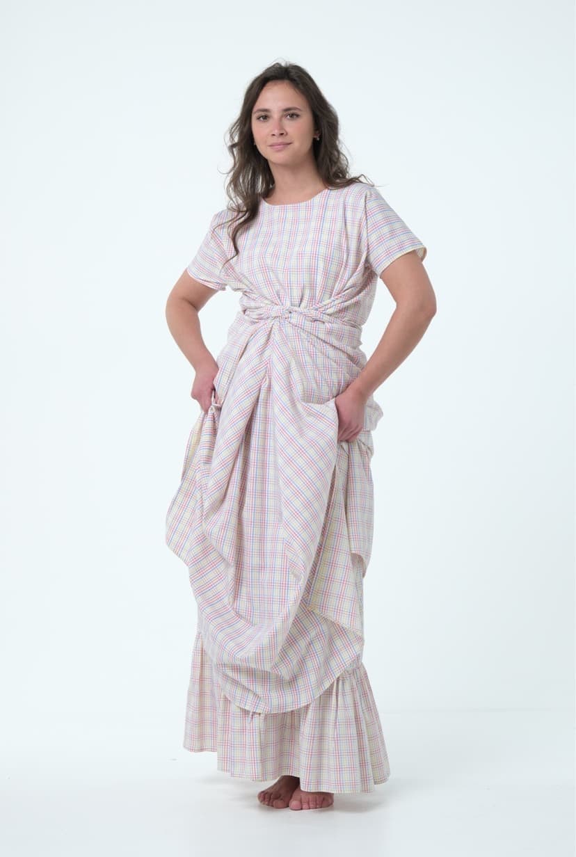 Parachute Dress with Underskirt