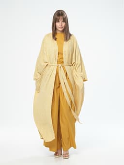 Belted Kaftan — Gold