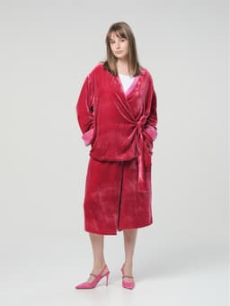 Sweatshirt — Velvet Silk & Organza
