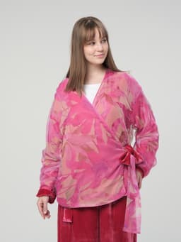 Sweatshirt — Velvet Silk & Organza