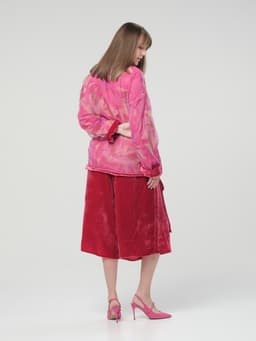 Sweatshirt — Velvet Silk & Organza